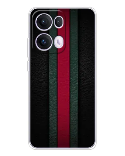 Чехол для OPPO Reno13 Pro с картинкой «Gucci — неоновая линия»