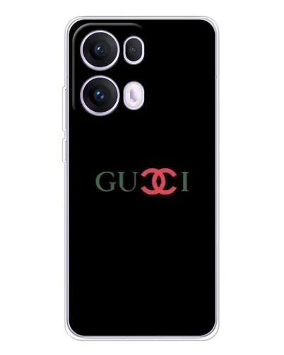 Чехол для OPPO Reno13 Pro с картинкой «Gucci — красный градиент»