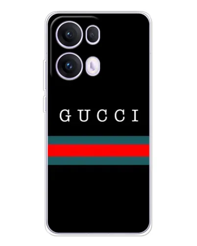 Чехол для OPPO Reno13 Pro с картинкой «Gucci — красный пояс»