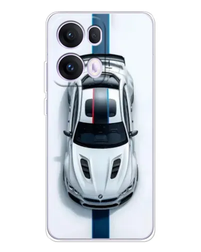 Чехол для OPPO Reno13 Pro с картинкой «Вид сверху — BMW M» Чехол для OPPO Reno13 Pro с картинкой «Вид сверху — BMW M»