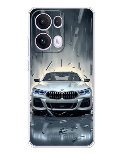 Чехол для OPPO Reno13 Pro с картинкой «BMW в свете фар» Чехол для OPPO Reno13 Pro с картинкой «BMW в свете фар»