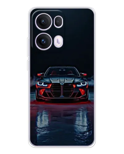 Чехол для OPPO Reno13 Pro с картинкой «BMW на мокрой дороге» Чехол для OPPO Reno13 Pro с картинкой «BMW на мокрой дороге»