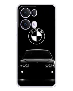 Чехол для OPPO Reno13 Pro с картинкой «BMW — взгляд из темноты»