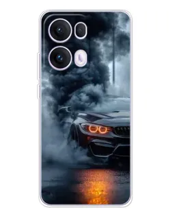 Чохол для OPPO Reno13 Pro з картинкою «BMW M-Power — абстракція»