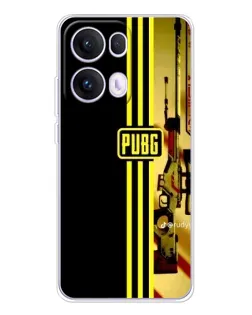 Чохол для OPPO Reno13 Pro з картинкою «PUBG — камуфляжний шолом»