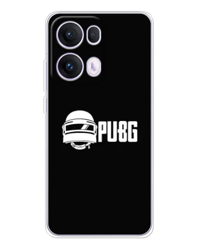 Чохол для OPPO Reno13 Pro з картинкою «PUBG — класичний лого»