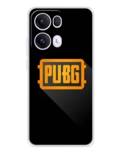 Чохол для OPPO Reno13 Pro з картинкою «PUBG — рамка лого»