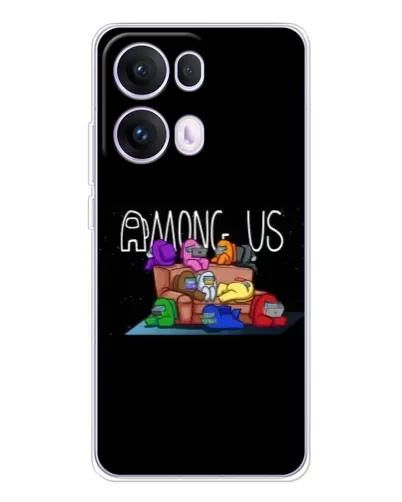 Чохол для OPPO Reno13 Pro з картинкою «Логотип Among Us» Чохол для OPPO Reno13 Pro з картинкою «Логотип Among Us»
