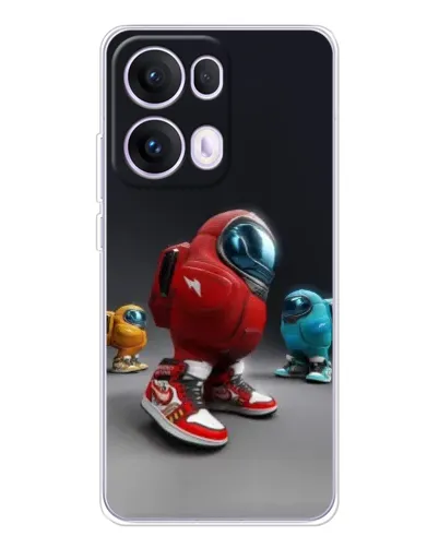Чохол для OPPO Reno13 Pro з картинкою «Among Us — 3D стиль» Чохол для OPPO Reno13 Pro з картинкою «Among Us — 3D стиль»