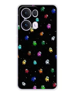 Чохол для OPPO Reno13 Pro з картинкою «Екіпаж Among Us»