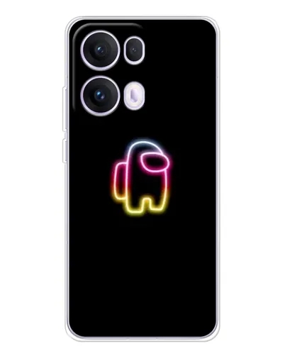 Чохол для OPPO Reno13 Pro з картинкою «Among Us градієнт» Чохол для OPPO Reno13 Pro з картинкою «Among Us градієнт»