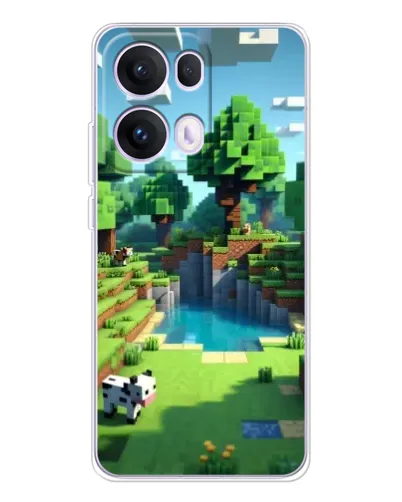 Чохол для OPPO Reno13 Pro з картинкою «Minecraft літній день» Чохол для OPPO Reno13 Pro з картинкою «Minecraft літній день»