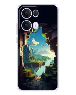 Чохол для OPPO Reno13 Pro з картинкою «Вид з печери»