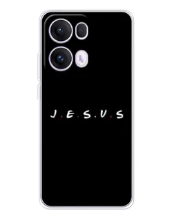 Чохол для OPPO Reno13 Pro з картинкою «Крапки віри J.E.S.U.S.»