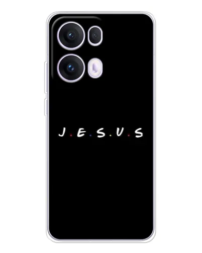 Чохол для OPPO Reno13 Pro з картинкою «Крапки віри J.E.S.U.S.»
