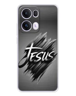 Чохол для OPPO Reno13 Pro з картинкою «Напис Jesus Graffiti»