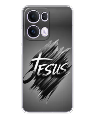 Чохол для OPPO Reno13 Pro з картинкою «Напис Jesus Graffiti»