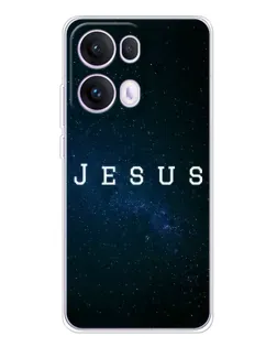 Чохол для OPPO Reno13 Pro з картинкою «Зоряне небо Jesus»