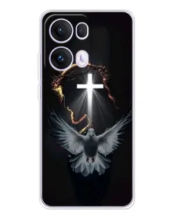 Чохол для OPPO Reno13 Pro з картинкою «Голуб та Світло»