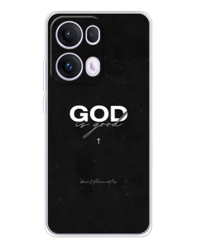 Чохол для OPPO Reno13 Pro з картинкою «GOD — Бог над усім»
