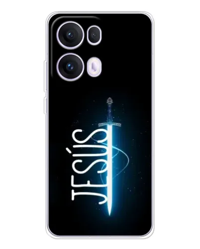 Чохол для OPPO Reno13 Pro з картинкою «Меч Духа Jesus»