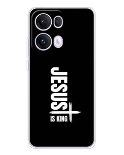 Чохол для OPPO Reno13 Pro з картинкою «Вертикаль віри Jesus»