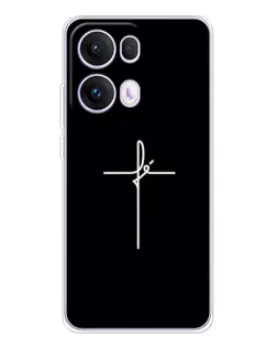 Чохол для OPPO Reno13 Pro з картинкою «Тонкий хрест»