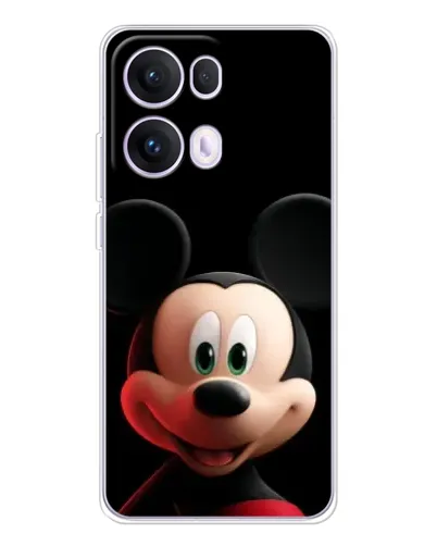 Чехол для OPPO Reno13 Pro с картинкой «Улыбающийся Микки Маус»