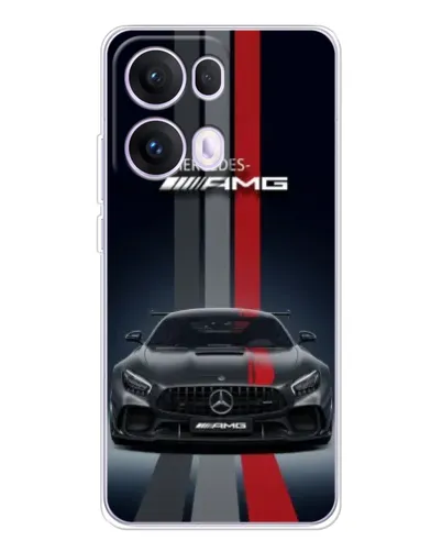 Чехол для OPPO Reno13 Pro с картинкой «Mercedes — белый карбон» Чехол для OPPO Reno13 Pro с картинкой «Mercedes — белый карбон»