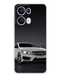 Чохол для OPPO Reno13 Pro з картинкою «Mercedes AMG GT Silver»