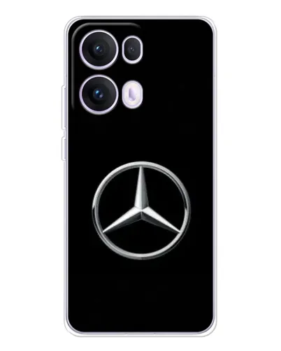 Чехол для OPPO Reno13 Pro с картинкой «Mercedes классический лого» Чехол для OPPO Reno13 Pro с картинкой «Mercedes классический лого»