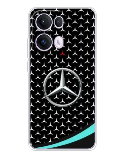 Чехол для OPPO Reno13 Pro с картинкой «Mercedes — бирюзовый акцент» Чехол для OPPO Reno13 Pro с картинкой «Mercedes — бирюзовый акцент»