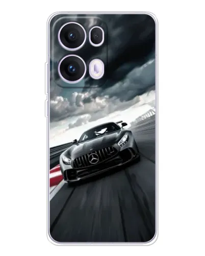 Чехол для OPPO Reno13 Pro с картинкой «Гоночный Mercedes AMG» Чехол для OPPO Reno13 Pro с картинкой «Гоночный Mercedes AMG»