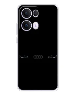 Чохол для OPPO Reno13 Pro з картинкою «Audi — світловий підпис»