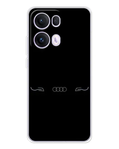 Чохол для OPPO Reno13 Pro з картинкою «Audi — світловий підпис»