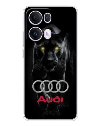 Чохол для OPPO Reno13 Pro з картинкою «Пантера та Audi»
