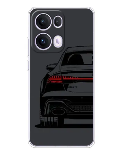 Чохол для OPPO Reno13 Pro з картинкою «Задня частина Audi — арт»