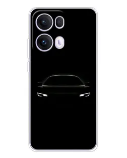 Чохол для OPPO Reno13 Pro з картинкою «Погляд Audi у темряві»