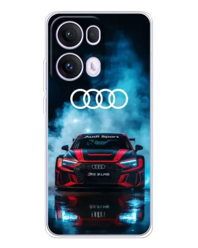 Чохол для OPPO Reno13 Pro з картинкою «Audi Sport — неон»