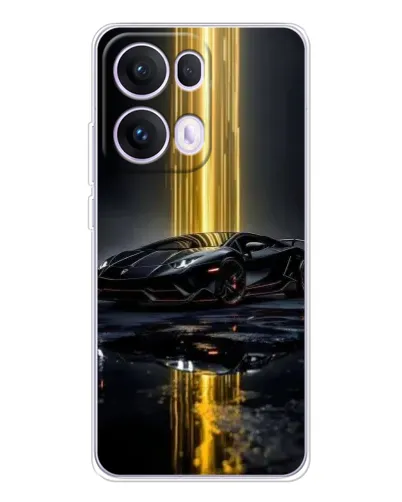 Чохол для OPPO Reno13 Pro з картинкою «Нічний Lamborghini драйв»