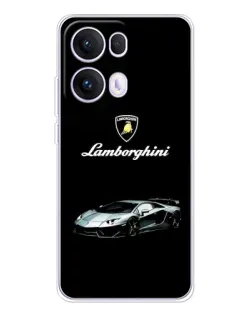 Чохол для OPPO Reno13 Pro з картинкою «Логотип Lamborghini класика»