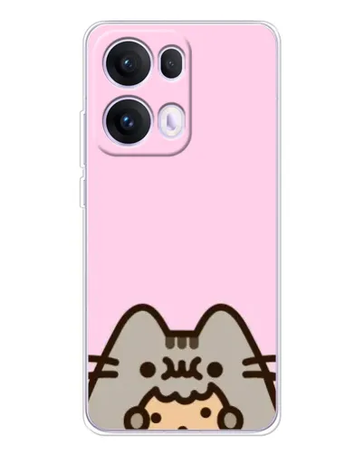 Чохол для OPPO Reno13 Pro з картинкою «Pusheen та печиво» Чохол для OPPO Reno13 Pro з картинкою «Pusheen та печиво»