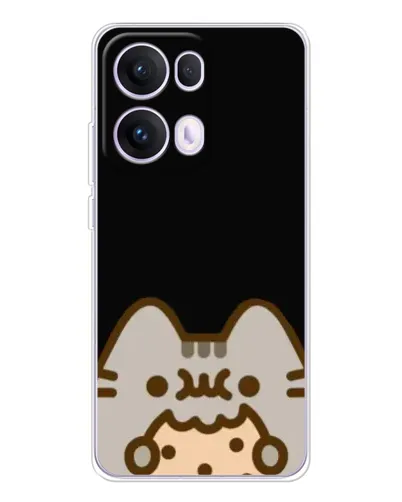 Чохол для OPPO Reno13 Pro з картинкою «Пушин на чорному» Чохол для OPPO Reno13 Pro з картинкою «Пушин на чорному»