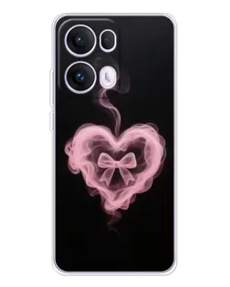 Чохол для OPPO Reno13 Pro з картинкою «Димчасте серце»
