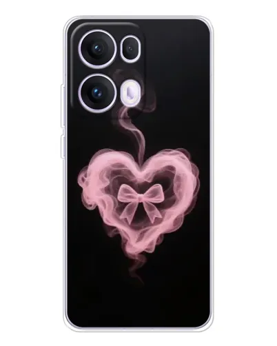 Чохол для OPPO Reno13 Pro з картинкою «Димчасте серце»