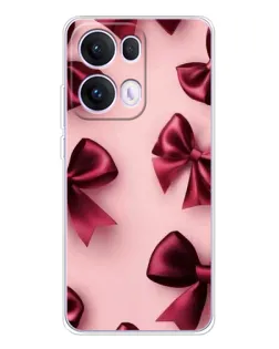 Чохол для OPPO Reno13 Pro з картинкою «Бордовий атлас»