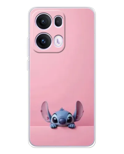 Чехол для OPPO Reno13 Pro с картинкой «Stitch выглядывает»