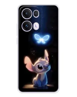 Чехол для OPPO Reno13 Pro с картинкой «Сияющий Стич»