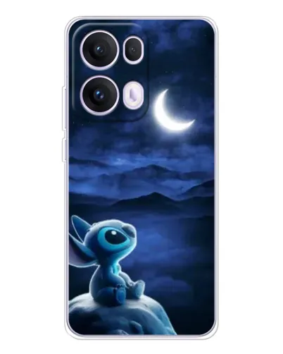 Чехол для OPPO Reno13 Pro с картинкой «Лунная ночь Стича»