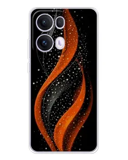 Чохол для OPPO Reno13 Pro з картинкою «Вогняна зоряна хвиля»